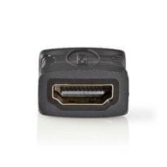 Nedis Adapter HDMI | HDMI ženski | HDMI ženski | Pozlačeno | Naravnost | PVC | antracit | 1 kos | Škatla 