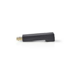 Nedis Adapter Displayport | DisplayPort moški | HDMI ženski | 4K@30Hz | Pozlačeno | Naravnost | Okrogla | ABS | ABS | antracit | Škatla 