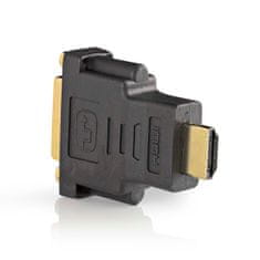 Nedis Adapter HDMI | Priključek HDMI | DVI-D 24+1-pin ženski | Pozlačeno | Naravnost | ABS | antracit | 1 kos | Škatla 
