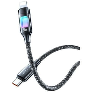 1 to 3 Usams Cable Tc Series Sj749 30W Usb-C Do To Lightning 1.2M Iphone 12 13 14
