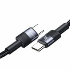 USAMS USAMS komplet kablov USB-C na USB-C, 30 kosov, 60 W, 1,2 m, pleteni SJ724ZJ01 (US-SJ724)