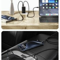USAMS USAMS komplet kablov USB-C na USB-C, 30 kosov, 60 W, 1,2 m, pleteni SJ724ZJ01 (US-SJ724)