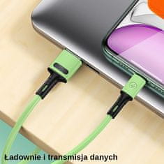 USAMS Usams kabel U52 Lightning 2A Hitro polnjenje 1m vijoličen/vijoličen SJ434USB04 (US-SJ434)