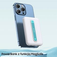 USAMS Powerbank PB64 10000mAh 20WQC3.0+PD Magnetno brezžično hitro polnjenje črna/črna 10KCD17301 (US-CD173)