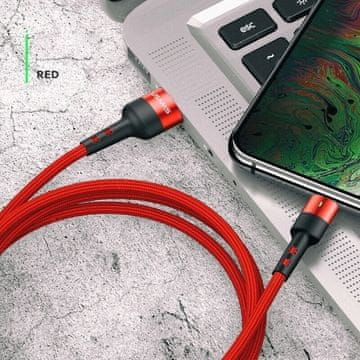 USAMS USAMS PLETENI KABEL USB-C 1M 3A ZA APPLE TELEFONE HITRO POLNJENJE