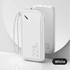 USAMS Powerbank PB56 10000mAh 22.5W2xQC3.0+PD Hitro polnjenje bela/bela 10KCD15102 (US-CD151)