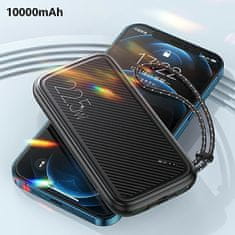 USAMS Powerbank PB56 10000mAh 22.5W2xQC3.0+PD Hitro polnjenje bela/bela 10KCD15102 (US-CD151)