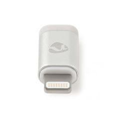 Nedis Adapter Lightning | Apple Lightning, 8-polni | USB Micro-B ženski | Pozlačeno | Okrogla | Aluminij 