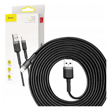 1 to 3 Baseus Lightning Usb Kabel Za Iphone 11 12 13 14 15 3M Polnilo