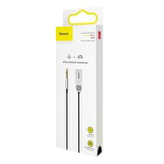 1 to 3 Bluetooth 5.0 Avdio Adapter Baseus Usb, Aux (Črn)