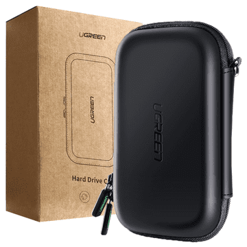 Ugreen ETUI NA DYSK TWARDY SSD I AKCESORIA GSM UGREEN LP128 (L) (CZARNE)