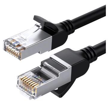 Ugreen Ugreen NW101 50193 Ethernet Cat 6 U/UTP kabel okrogel 3 m - črne barve