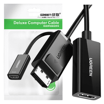 1 to 3 Ugreen Displayport Na Hdmi 4K Adapter Za Tv-Je In Monitorje 1,8M
