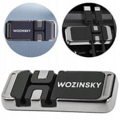 WOZINSKY magnetni nosilec za telefon z organizatorjem za kable (WMCDO-B1)