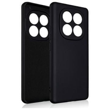 shumee Ovitek za Xiaomi Redmi Note 14 Pro Beline silikonski črn