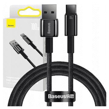 1 to 3 Baseus Usb-C Kabel Za Telefone 100W Pd Za Prenosnik 2M Hitro Polnjenje