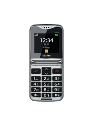 Beafon Fold 10 (2G) telefon na tipke za starejše - črn