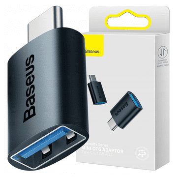1 to 3 Baseus Adapter Usb-C Na Usb-A 10Gb/S Za 10 Gigabitni Računalnik