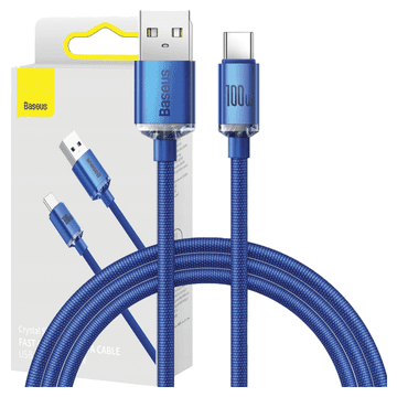 1 to 3 Baseus Kabel Usb Na Usb-C 100W Za Hitro Polnjenje Iphone 2M