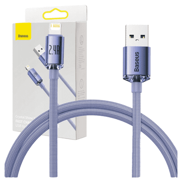 1 to 3 Baseus Usb Kabel Lightning 2.4A Za Apple Telefone 2M Hitri Polnilec