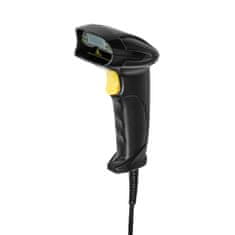 Nedis Čitalnik črtne kode | Laser | Žično | 1D linearni | USB napajanje | USB 2.0 