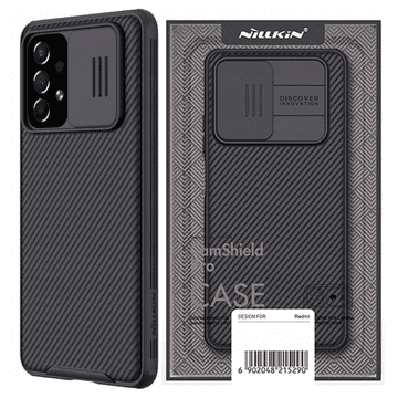 Nillkin Nillkin CamShield Pro Case oklepni ovitek za kamero Samsung Galaxy A73 črne barve