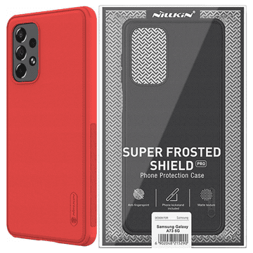 1 to 3 Ovitek Nillkin Super Frosted Shield Pro Za Samsung Galaxy A73 Durable