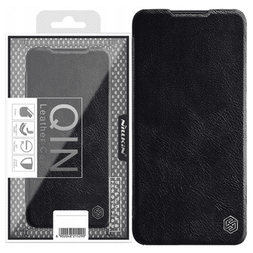Nillkin Ovitek Nillkin Qin za Xiaomi Redmi Note 11 Pro+ (Kitajska) / Redmi Note 11 Pro (Kitajska) / Mi11i HyperCharge s preklopnim pokrovom - črn