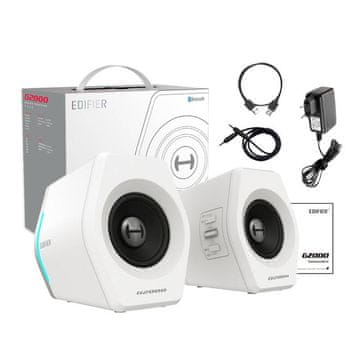 1 to 3 2.0 Edifier Hecate G2000 Zvočniki (Beli)