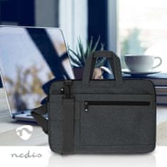 Nedis Beležnica Väska | 15 - 16" | Bärband | 8 Fack | 30 mm | 285 mm | 410 mm | Poliester 