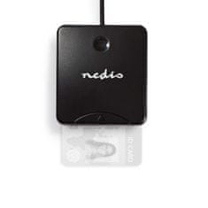 Nedis Čitalec kartic | Pametna kartica (ID) | USB 2.0 