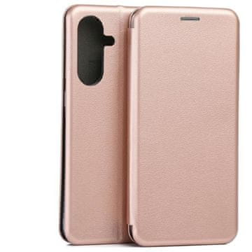 shumee Magnetni ovitek Beline za Samsung A36, roza zlate barve