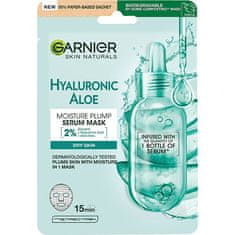Garnier Tekstilna maska za obraz z aloe vero Hijaluronska Aloe (Serum Tissue Mask) 28 g