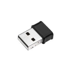 Nedis Brezžični USB adapter AC1200 2,4/5 GHz (dvopasovni) Wi-Fi črna/aluminij 