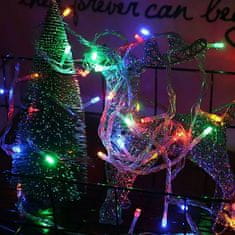 1 to 3 Beline Led Lučke 5M 50 Lučk Za Božično Jelko Večbarvne Na Baterije 3Xaa