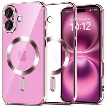 Tech-protect TECH-PROTECT MAGFLEX MAGSAFE ZA IPHONE 16 SVETLEČA ROZA