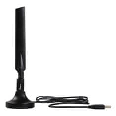Nedis Brezžični USB adapter AC600 2,4/5 GHz (dvopasovni) črn 