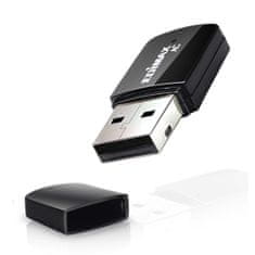 Nedis Brezžični USB adapter AC600 2,4/5 GHz (dvopasovni) črn 