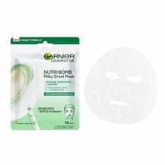 Garnier Tekstilna maska za obraz z mandljevim mlekom za suho in občutljivo kožo Skin Natura l s (Milky Tissu
