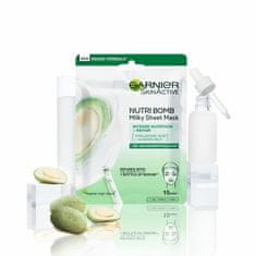 Garnier Tekstilna maska za obraz z mandljevim mlekom za suho in občutljivo kožo Skin Natura l s (Milky Tissu