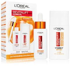 Loreal Paris Darilni set Revitalift Clinical z dvojnim pakiranjem vitamina C