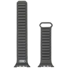 1 to 3 Audi Pašek Za Apple Watch 44 45 46 49Mm Magnetni Obroč Iz Sintetičnega Usnja