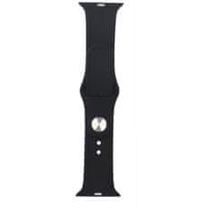 1 to 3 Audi Silikonski Pašek Za Apple Watch 40 41 42Mm Črn Geometrijski Dizajn