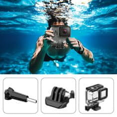 1 to 3 Tech-Protect Nepremočljivo Ohišje Za Ovitek Gopro Hero 5 6 7 Z Visoko Zaščito