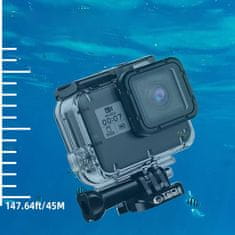 1 to 3 Tech-Protect Nepremočljivo Ohišje Za Ovitek Gopro Hero 5 6 7 Z Visoko Zaščito