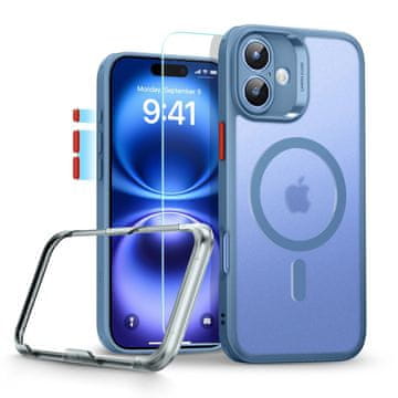 ESR ESR CLASSIC PRO SET HALOLOCK MAGSAFE IPHONE 16 MATIRANA MODRA