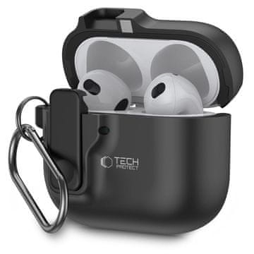 1 to 3 Tech-Protect Etui Za Apple Airpods 4 Slim Hook Protizdrsni Visoka Kakovost