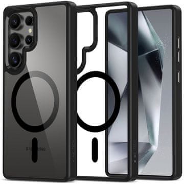 1 to 3 Magnetni Ovitek Tech Protect Za Magsafe Galaxy S25 Ultra Z Zaščito Za Kamero