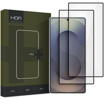 1 to 3 Kaljeno Steklo Hofi Glass Pro+ 2-Pack Galaxy S25 Ultra Black