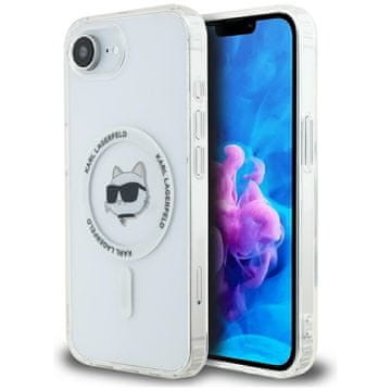 1 to 3 Karl Lagerfeld Ovitek Iml Metal Choupette Head Za Magsafe Za Iphone 16E